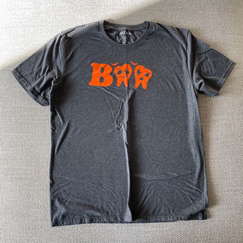 Cotton Halloween Boo Tee